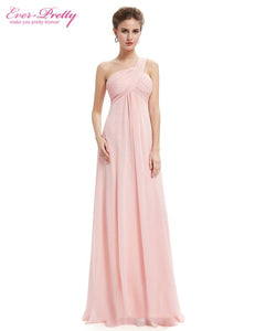 Evening Dresses Ever Pretty EP09816 One Shoulder Ruffles Padded Special Occasion Weddings Events Long 2018 New Evening Dress