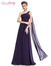 Load image into Gallery viewer, Evening Dresses Ever Pretty EP09816 One Shoulder Ruffles Padded Special Occasion Weddings Events Long 2018 New Evening Dress