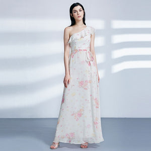 Evening Dresses Ever Pretty EP09816 One Shoulder Ruffles Padded Special Occasion Weddings Events Long 2018 New Evening Dress
